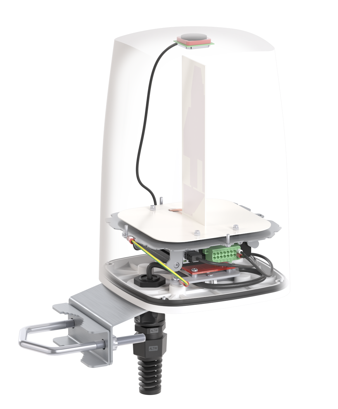 QuSpot for TRB256 - an omnidirectional 5G antenna which supports
